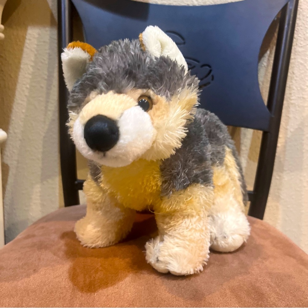 Aurora world in wolf stuffed animal